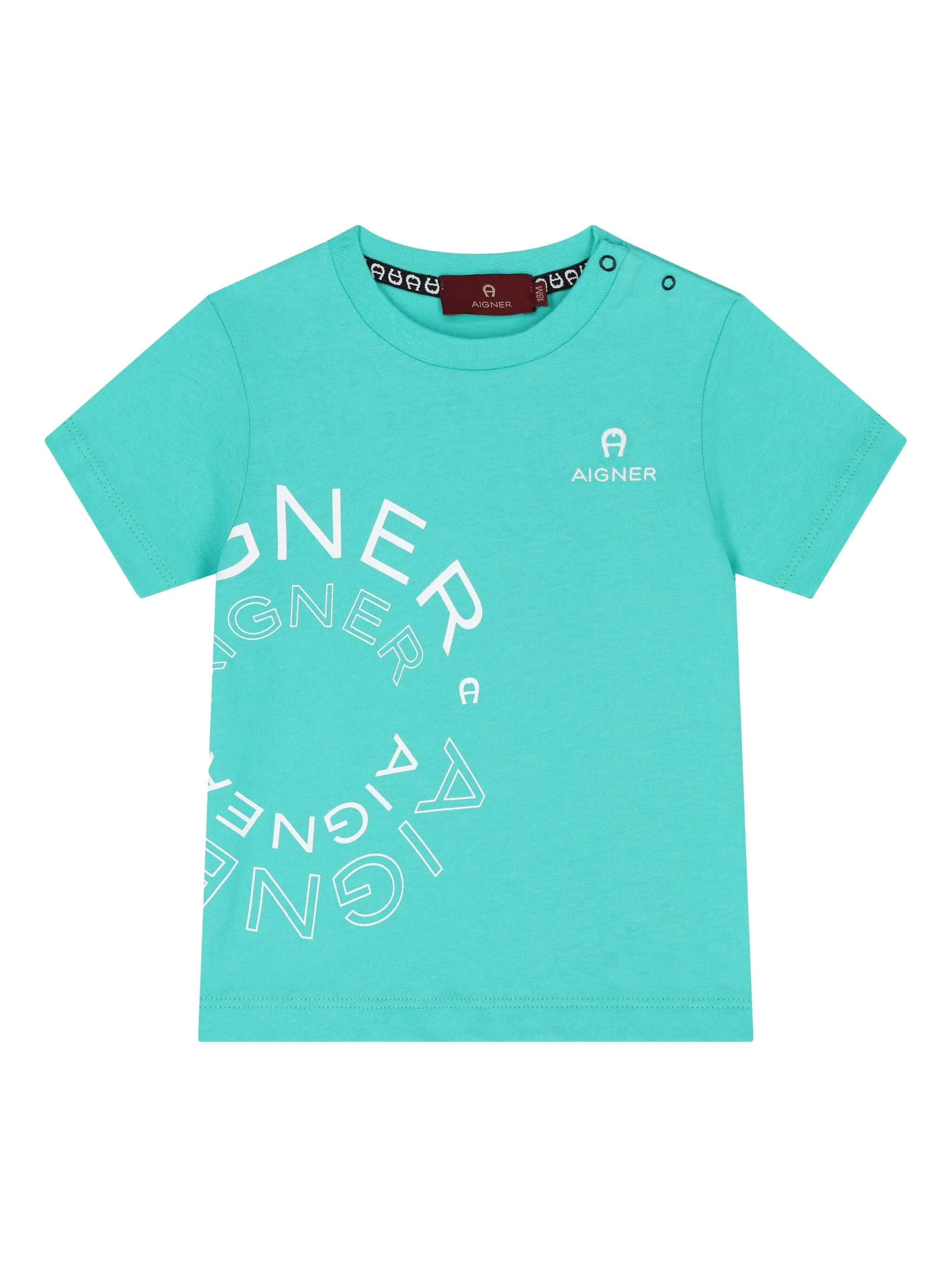 Футболка с логотипом Aigner Kids, синий
Футболка с логотипом Aigner Kids, синий