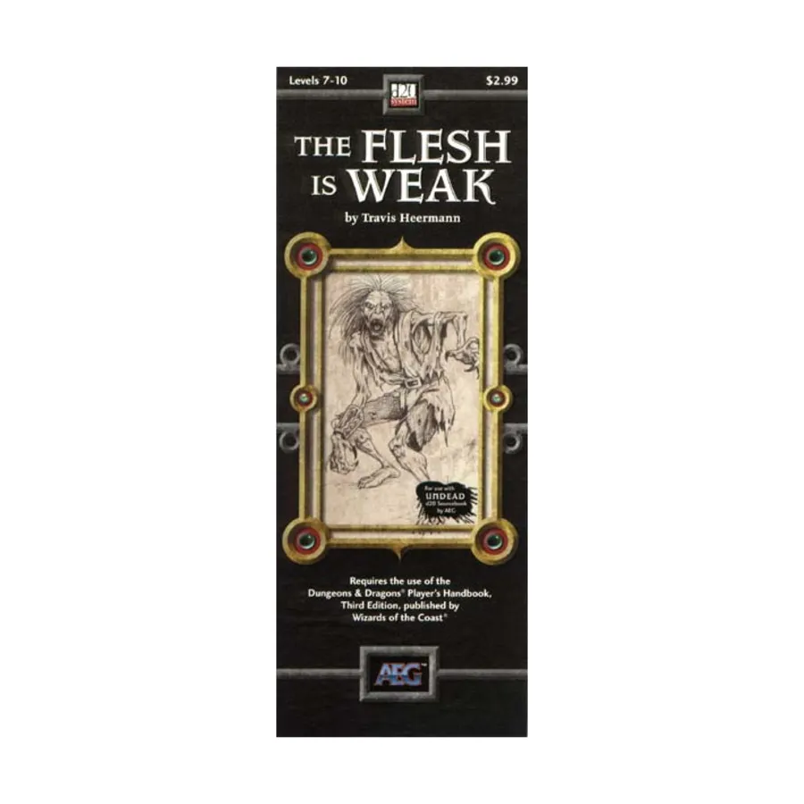 Модуль Flesh is Weak, Adventure Keep Modules (d20)
Модуль Flesh is Weak, Adventure Keep Modules (d20)