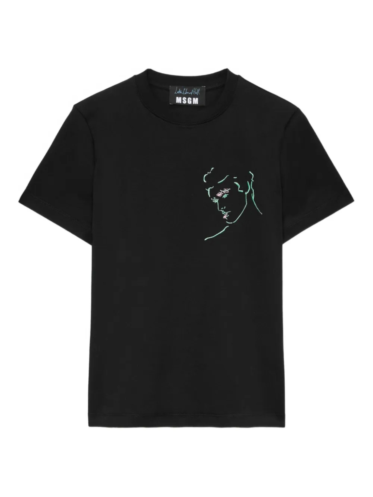 Футболка с вышитым мотивом MSGM, черный
Футболка с вышитым мотивом MSGM, черный