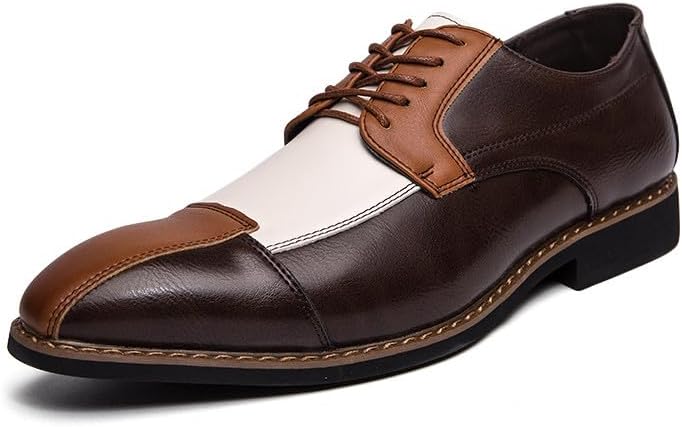 Мужские оксфорды Santimon Men, разноцветная панельная кожа, шнуровка, лоскутная отделка, двухцветное сочетание, деловые туфли под смокинг
Мужские оксфорды Santimon Men, разноцветная панельная кожа, шнуровка, лоскутная отделка, двухцветное сочетание, деловые туфли под смокинг