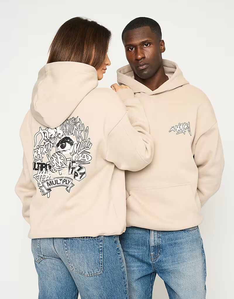 Multiply Apparel - Harmony - Толстовка свободного кроя в однотонном серо-коричневом цвете
Multiply Apparel - Harmony - Толстовка свободного кроя в однотонном серо-коричневом цвете