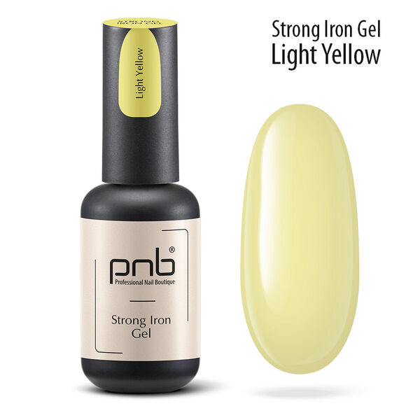 Гель для моделирования ногтей УФ/LED светло-желтый, 8 мл Pnb Strong iron gel, цвет light yellow
Гель для моделирования ногтей УФ/LED светло-желтый, 8 мл Pnb Strong iron gel, цвет light yellow