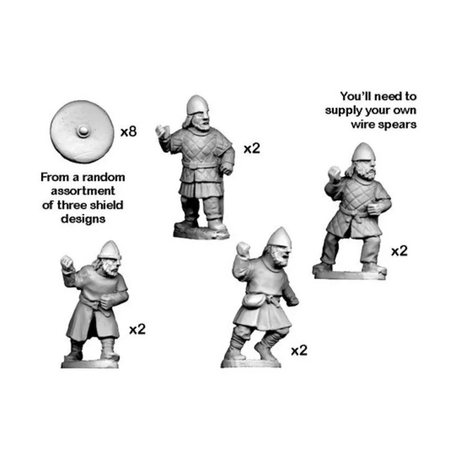 Викинг Бонди со Спирс, Historical Miniatures - Dark Ages - Vikings (28mm) (Crusader Miniatures)
Викинг Бонди со Спирс, Historical Miniatures - Dark Ages - Vikings (28mm) (Crusader Miniatures)