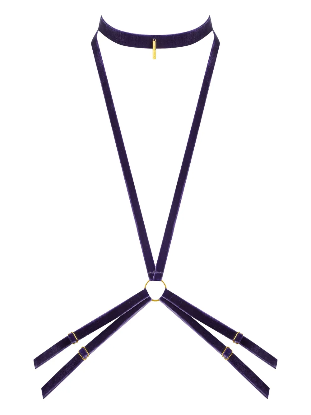 Бархатная портупея Maison Close, фиолетовый
Бархатная портупея Maison Close, фиолетовый