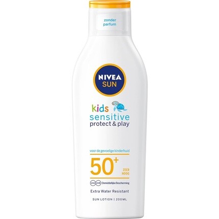 Nivea Sun Kids Protect & Sensitive Sun Milk Spf 50+ 200 мл 
Nivea Sun Kids Protect & Sensitive Sun Milk Spf 50+ 200 мл