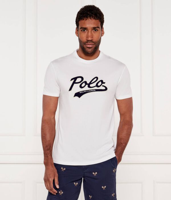 Футболки Classic fit Polo Ralph Lauren, белый 
Футболки Classic fit Polo Ralph Lauren, белый
