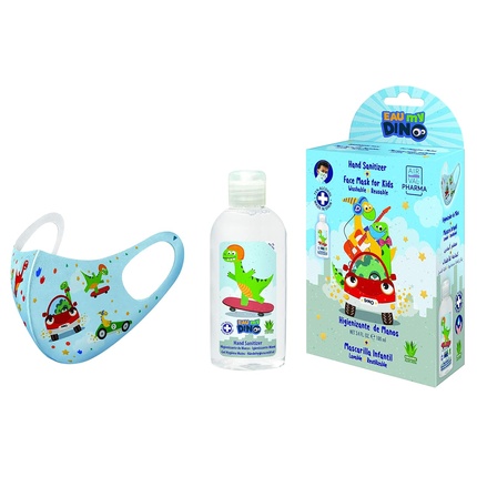 Дезинфицирующее средство для рук Eau My Dino Set Of 2 Pieces 100ml
Дезинфицирующее средство для рук Eau My Dino Set Of 2 Pieces 100ml