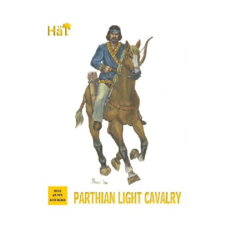 Парфянская легкая кавалерия, Historical Plastic Military Figures - Ancient (1:72) (Hat Industries)
Парфянская легкая кавалерия, Historical Plastic Military Figures - Ancient (1:72) (Hat Industries)