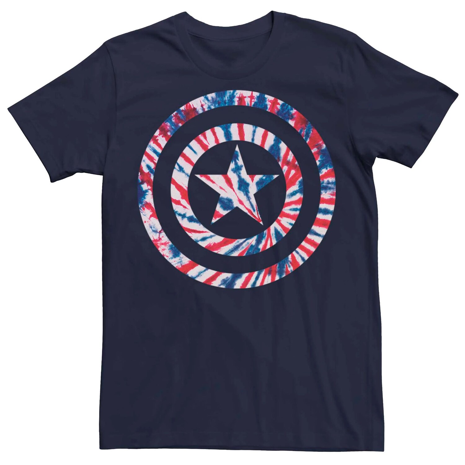 Мужская футболка с логотипом Marvel Captain America Tie Dye Shield Licensed Character
Мужская футболка с логотипом Marvel Captain America Tie Dye Shield Licensed Character