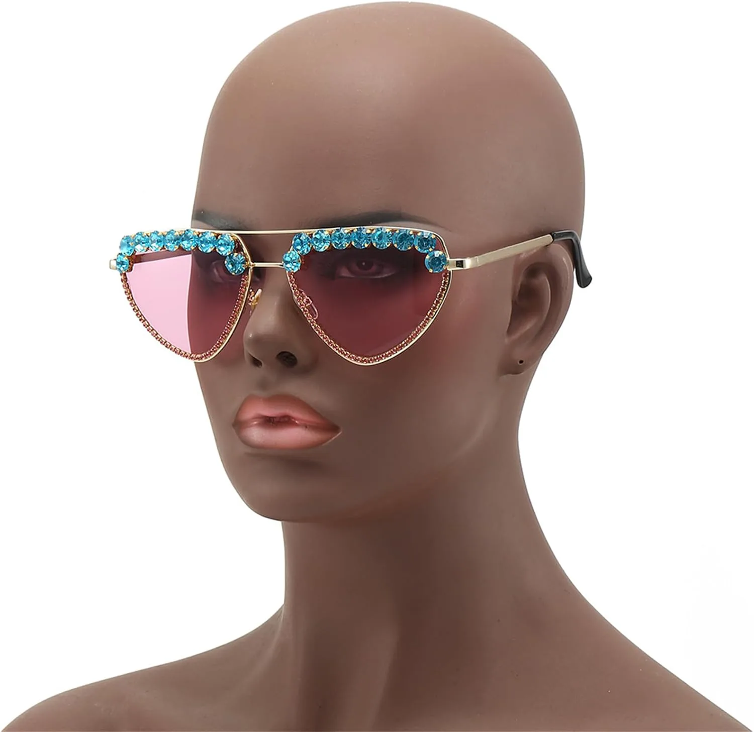 Солнцезащитные очки Willochra с круглыми кисточками, бриллиантами, стразами, в форме кошачьего глаза, блестящие солнцезащитные очки для вечеринок, 2pcs-red&brown
Солнцезащитные очки Willochra с круглыми кисточками, бриллиантами, стразами, в форме кошачьего глаза, блестящие солнцезащитные очки для вечеринок, 2pcs-red&brown