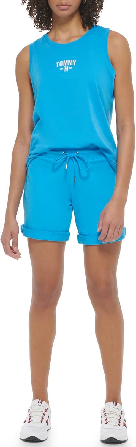 Женская майка-борцовка Tommy Hilfiger без рукавов, Atlantic Blue
Женская майка-борцовка Tommy Hilfiger без рукавов, Atlantic Blue