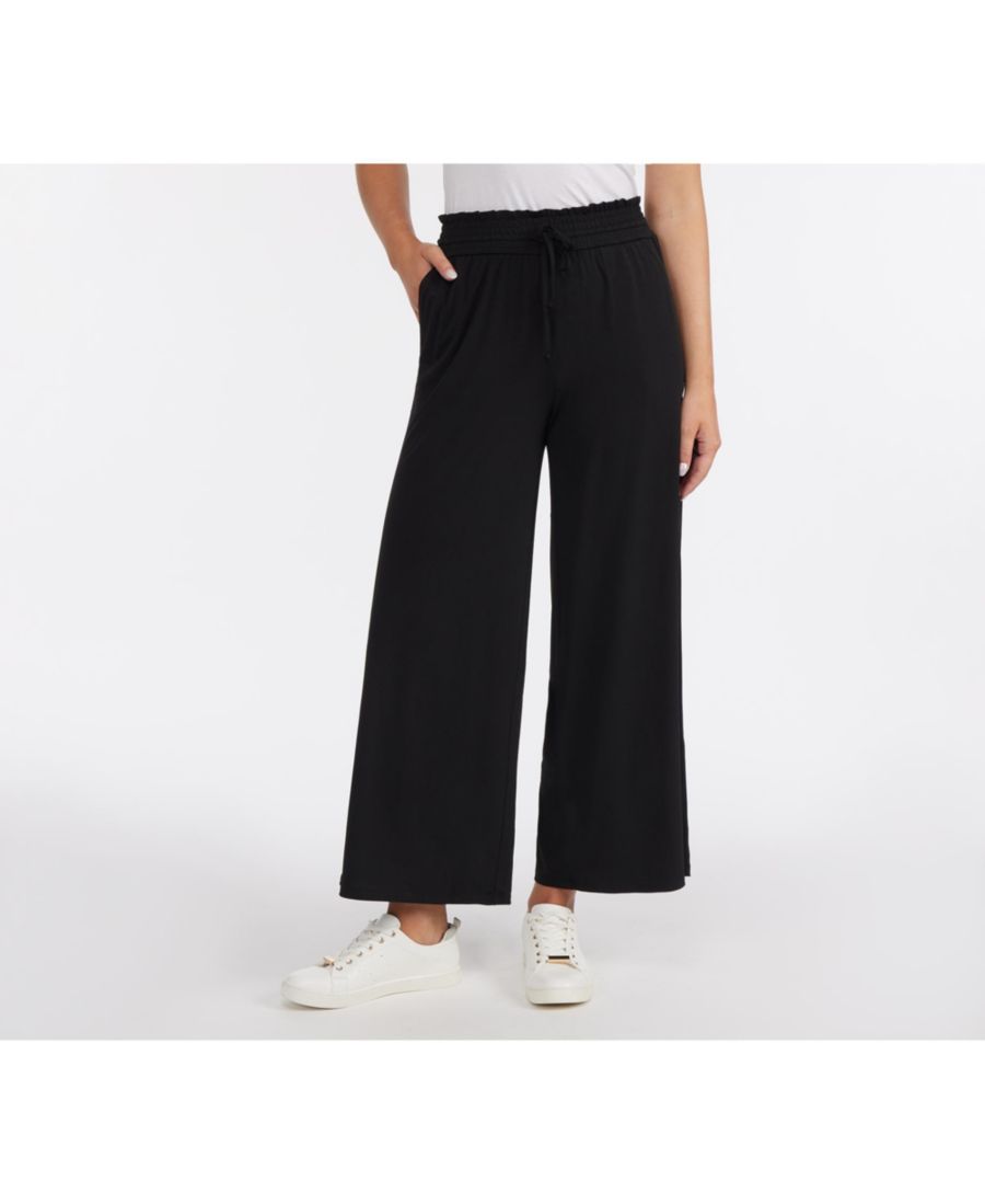 Женские широкие брюки с присборенной отделкой Ellen Tracy, Black
Женские широкие брюки с присборенной отделкой Ellen Tracy, Black