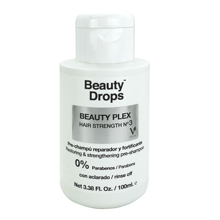 Шампунь Beauty Plex Hair Strength nº3 Pre Champú Reparador y Fortificante Beauty Drops, 100 ml
Шампунь Beauty Plex Hair Strength nº3 Pre Champú Reparador y Fortificante Beauty Drops, 100 ml