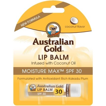 Бальзам для губ Spf30 4.2G, Australian Gold
Бальзам для губ Spf30 4.2G, Australian Gold