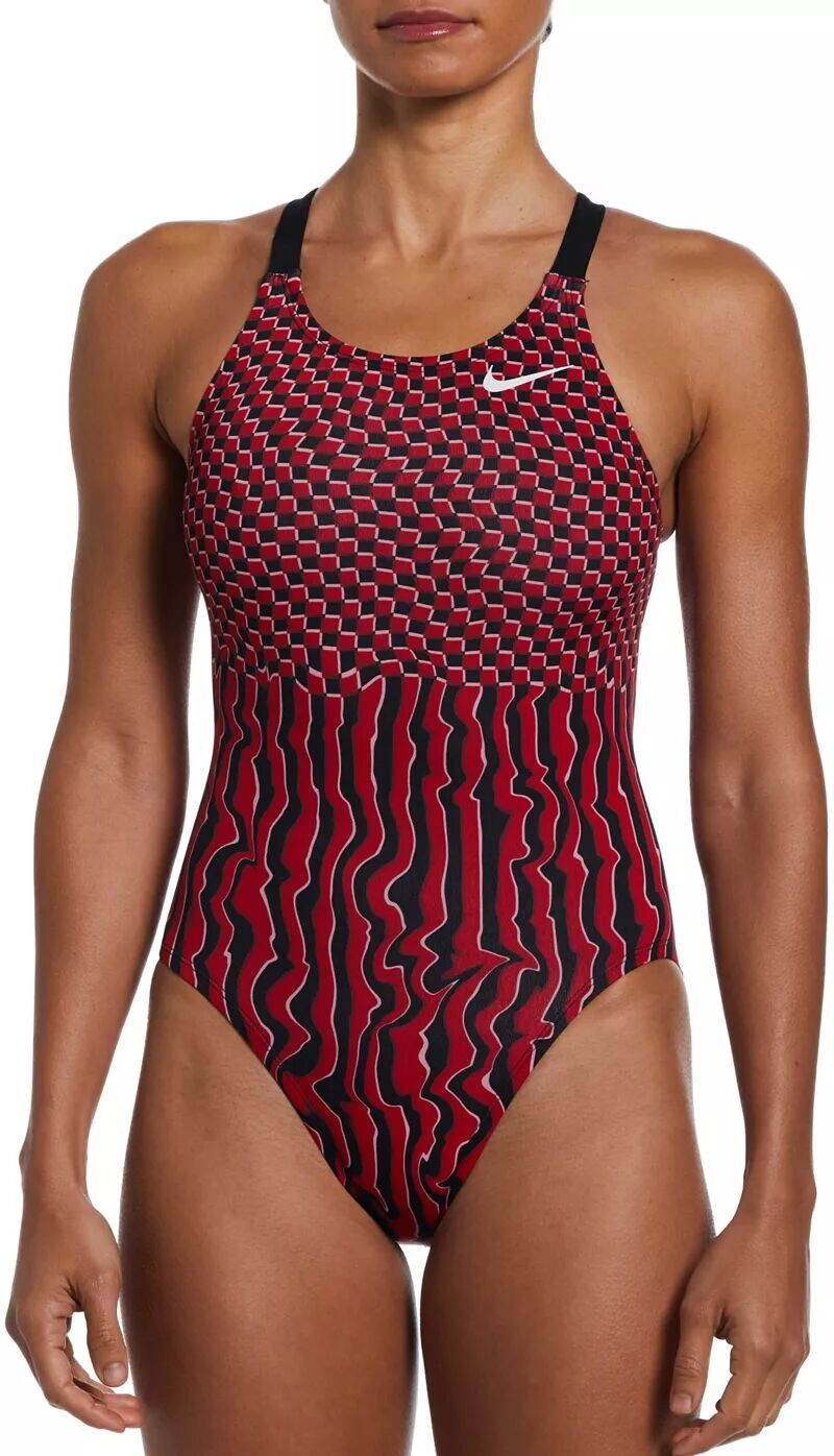 Женский купальник Nike в клетку Drippy в стиле фастбэк
Женский купальник Nike в клетку Drippy в стиле фастбэк