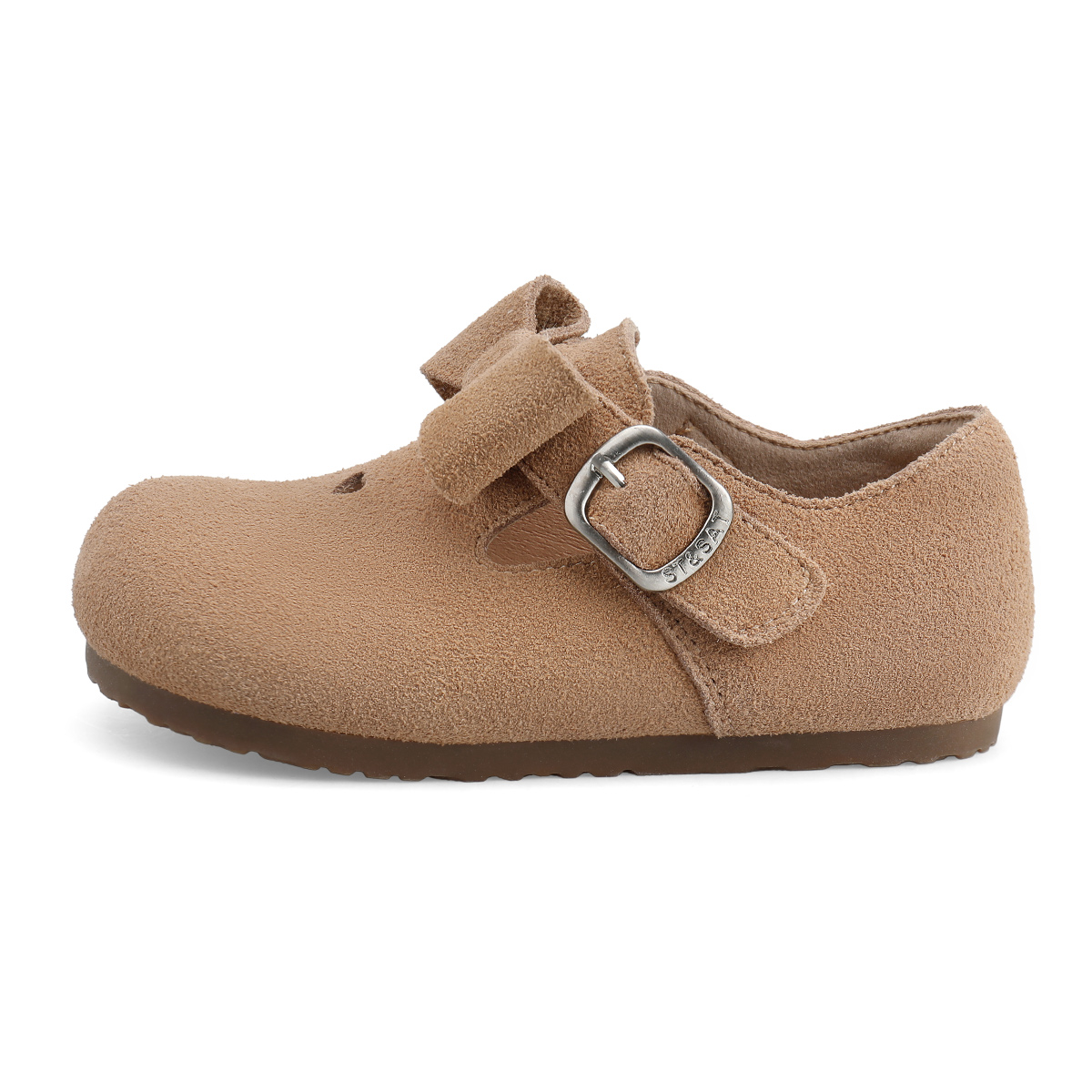 Детские кожаные туфли с противоскользящей подошвой и износостойким верхом ST&SAT KIDS, коричневый
Детские кожаные туфли с противоскользящей подошвой и износостойким верхом ST&SAT KIDS, коричневый