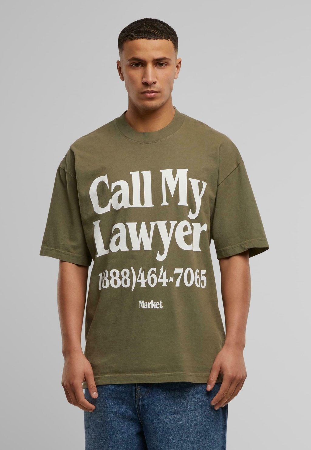 Рубашка с принтом Market, зеленый
Рубашка с принтом Market, зеленый