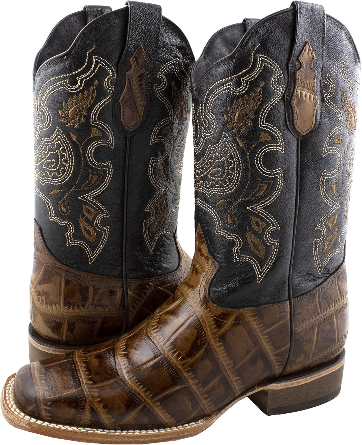 Мужские ковбойские сапоги El General Western из натуральной кожи с тиснением под крокодила, коричневый Generic
Мужские ковбойские сапоги El General Western из натуральной кожи с тиснением под крокодила, коричневый Generic