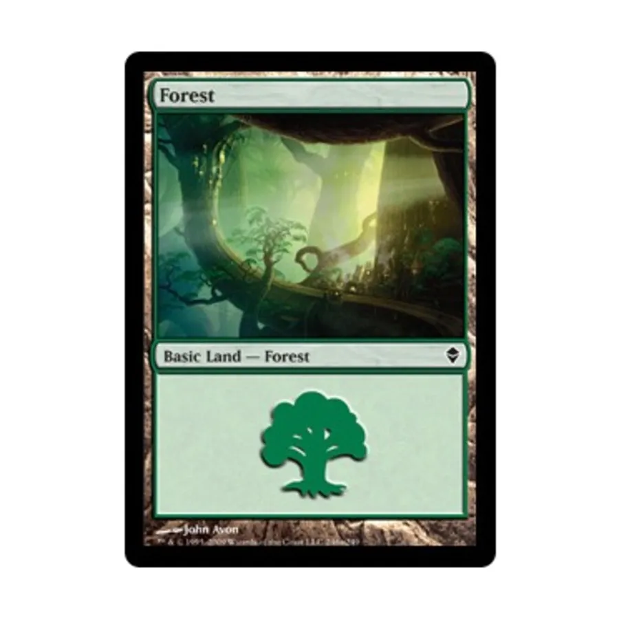 CCG Лес #246 (С) (Фольга), MTG - Zendikar
CCG Лес #246 (С) (Фольга), MTG - Zendikar