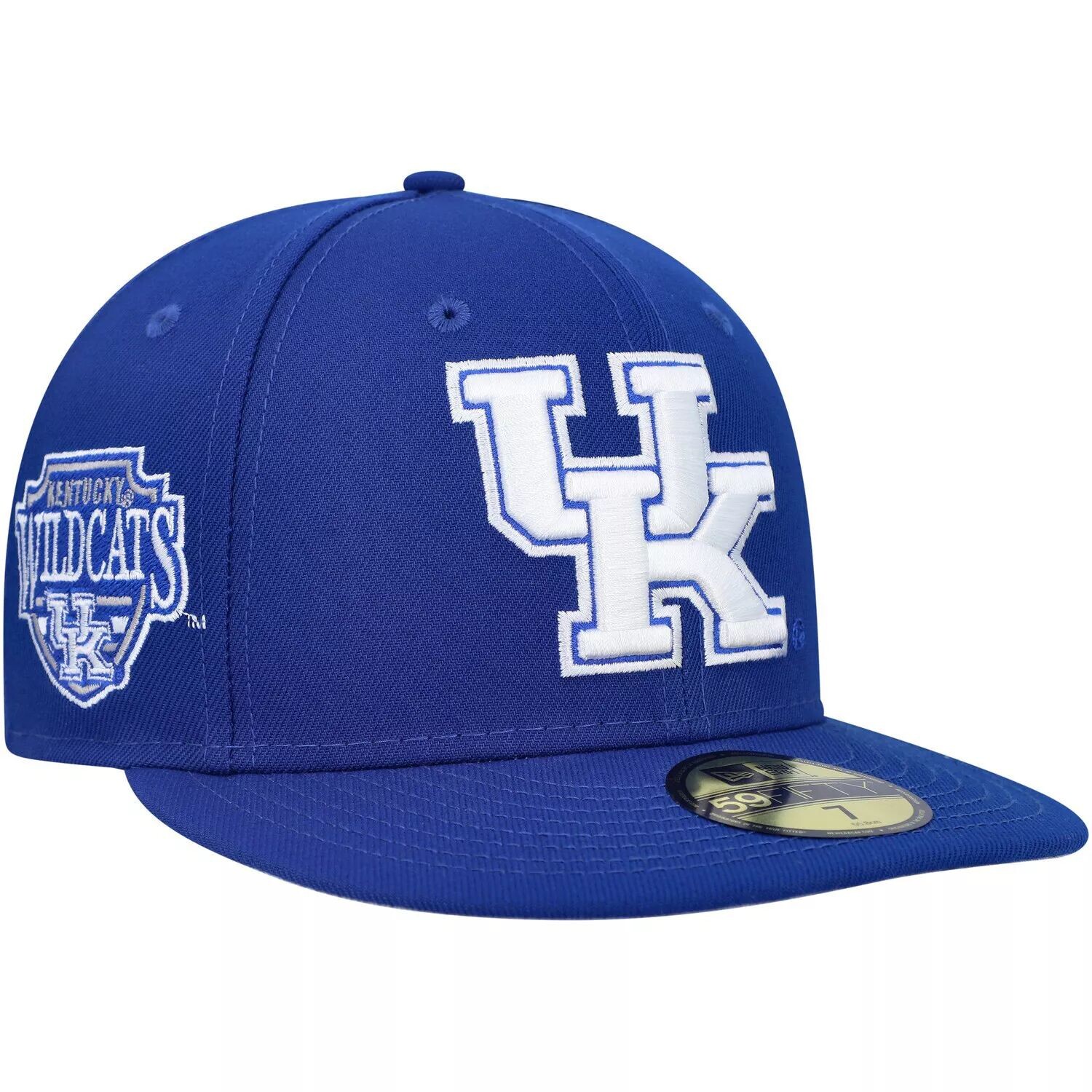 Мужская приталенная шляпа New Era Royal Kentucky Wildcats с нашивкой 59FIFTY
Мужская приталенная шляпа New Era Royal Kentucky Wildcats с нашивкой 59FIFTY