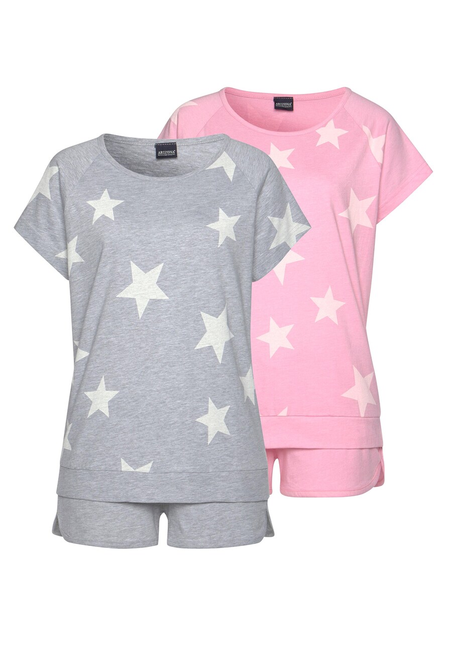 Пижама ARIZONA Short Pajama Set, цвет grey/rose
Пижама ARIZONA Short Pajama Set, цвет grey/rose