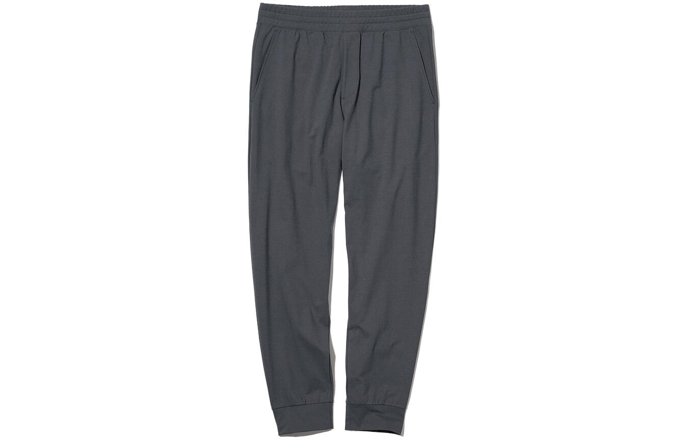 Трикотажные спортивные штаны унисекс каменно-серые Uniqlo, серый
Трикотажные спортивные штаны унисекс каменно-серые Uniqlo, серый