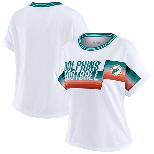 Женская белая футболка dolman с центральной полосой miami dolphins Wear By Erin Andrews, Белый, Женская белая футболка dolman с центральной полосой miami dolphins Wear By Erin Andrews
Женская белая футболка dolman с центральной полосой miami dolphins Wear By Erin Andrews, Белый, Женская белая футболка dolman с центральной полосой miami dolphins Wear By Erin Andrews