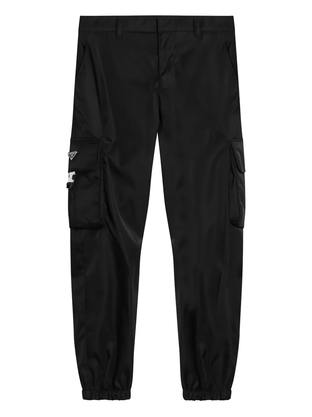 Прямые брюки карго Prada, черный
Прямые брюки карго Prada, черный
