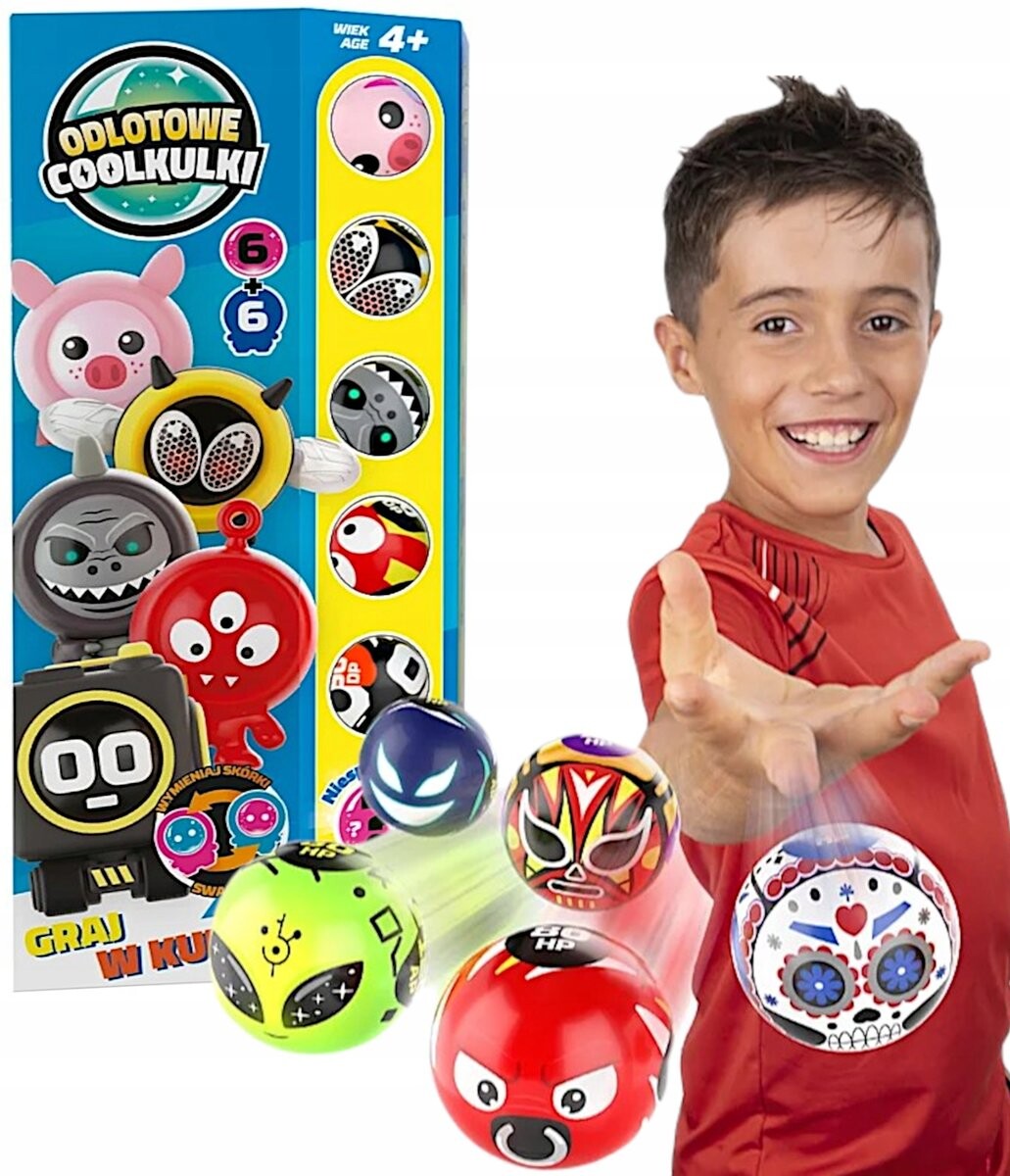 Cool Coolballs - 6 мячей + 6 вещей - тотемная коробка, Желтый Epee
Cool Coolballs - 6 мячей + 6 вещей - тотемная коробка, Желтый Epee