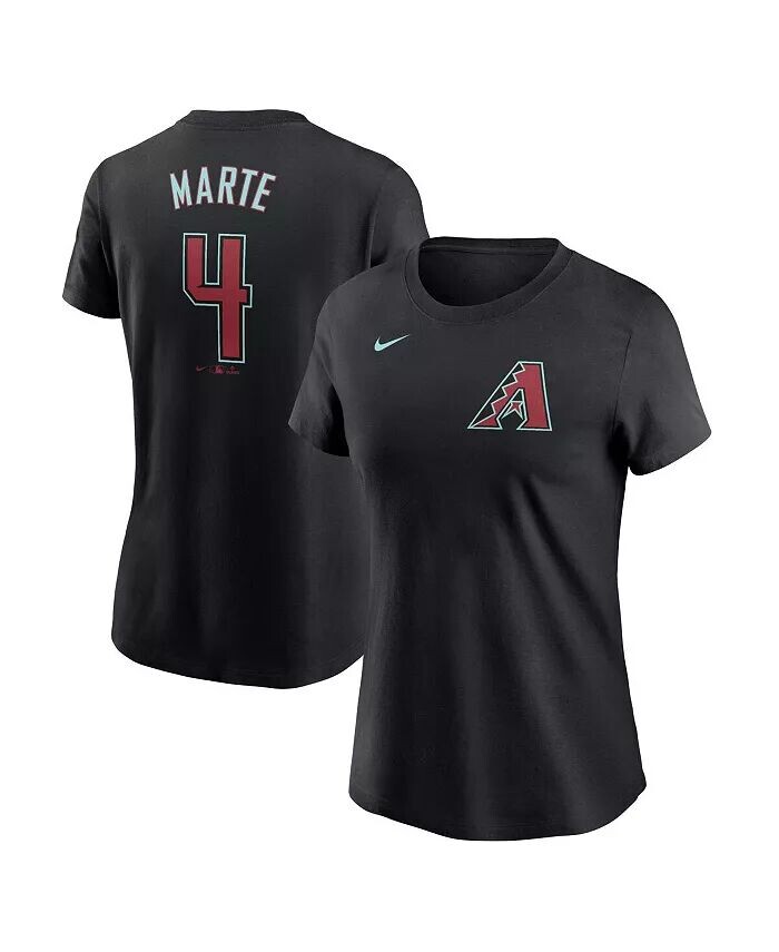 Женская футболка Ketel Marte Black Arizona Diamondbacks 2024 Fuse с именем и номером Nike, черный
Женская футболка Ketel Marte Black Arizona Diamondbacks 2024 Fuse с именем и номером Nike, черный