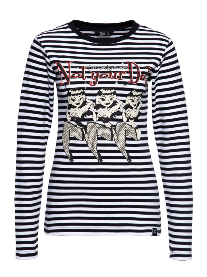 Рубашка с длинными рукавами Queen Kerosin Basic, не твоя кукла, в черном цвете Queen Kerosin
Рубашка с длинными рукавами Queen Kerosin Basic, не твоя кукла, в черном цвете Queen Kerosin