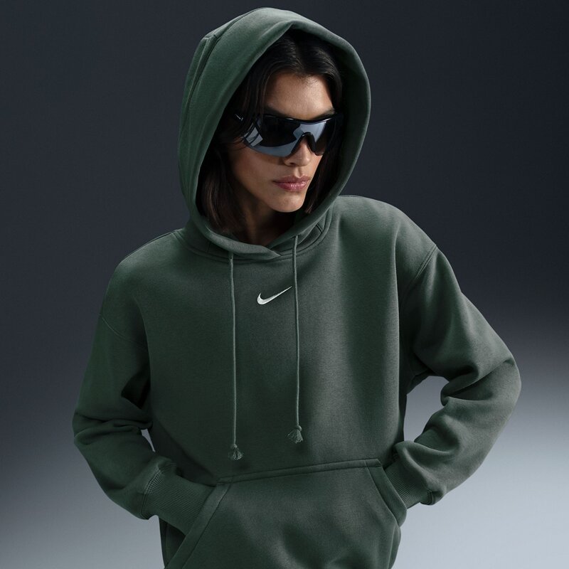 Hooded sweatshirt w nsw phnx flc os po hoodie Nike, мультиколор
Hooded sweatshirt w nsw phnx flc os po hoodie Nike, мультиколор
