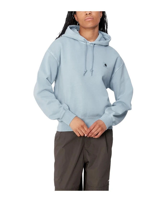 Толстовка с капюшоном Нельсона, пыльный лед Carhartt Wip, синий
Толстовка с капюшоном Нельсона, пыльный лед Carhartt Wip, синий