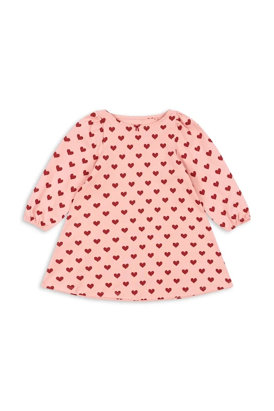 Детское хлопковое платье DREY DRESS GOTS Konges Sløjd, розовый 
Детское хлопковое платье DREY DRESS GOTS Konges Sløjd, розовый