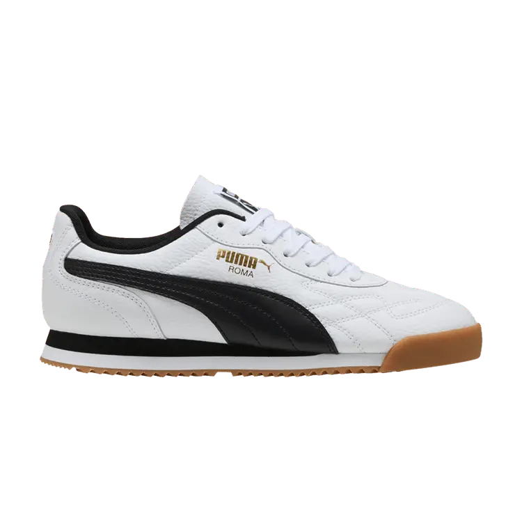 Кроссовки Puma Roma 'Anniversario - White Black Gum', белый
Кроссовки Puma Roma 'Anniversario - White Black Gum', белый