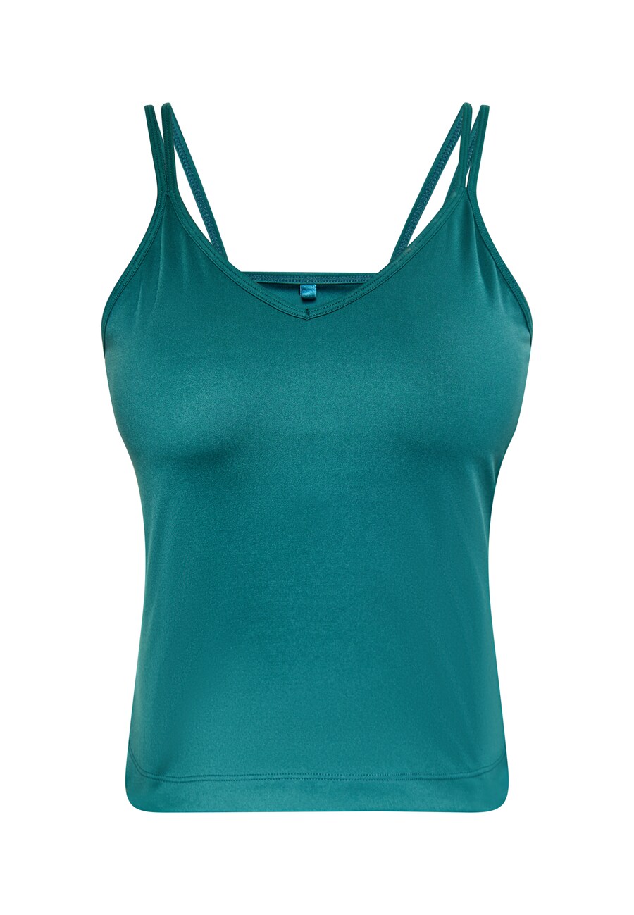 Топ на тонких бретельках IZIA Top, цвет petrol
Топ на тонких бретельках IZIA Top, цвет petrol