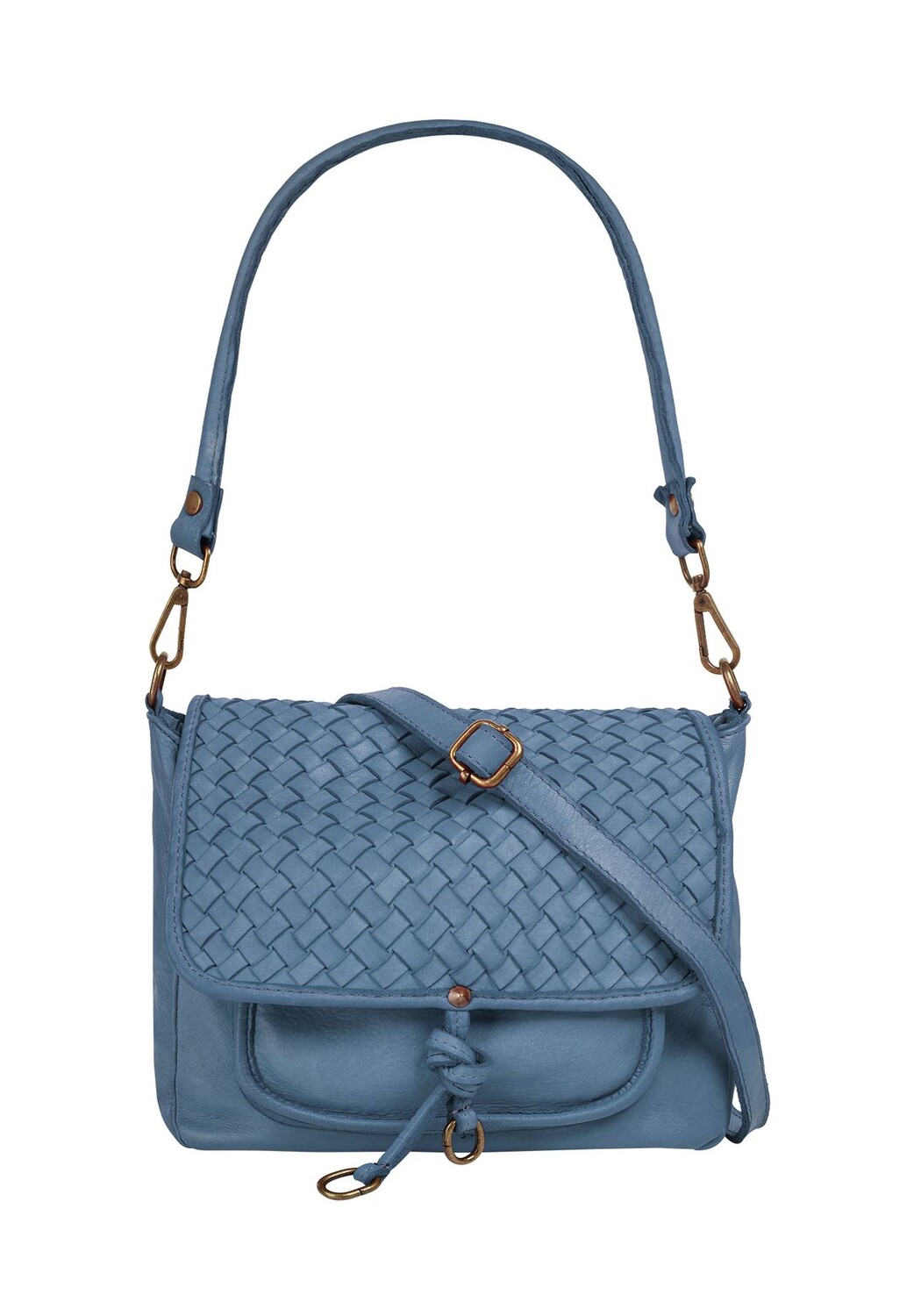 Сумка через плечо, натуральная кожа, производство Италия Samantha Look, синий 
Сумка через плечо, натуральная кожа, производство Италия Samantha Look, синий