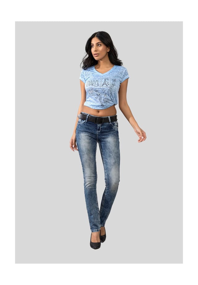 Джинсы Cipo & Baxx, синий 
Джинсы Cipo & Baxx, синий