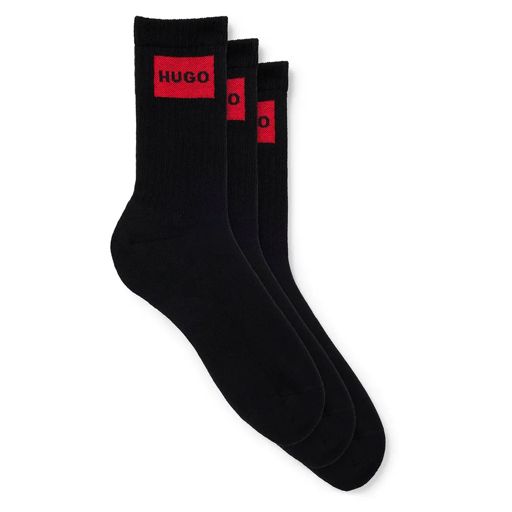 Носки HUGO Rib Label 10267340 3 pairs, черный
Носки HUGO Rib Label 10267340 3 pairs, черный