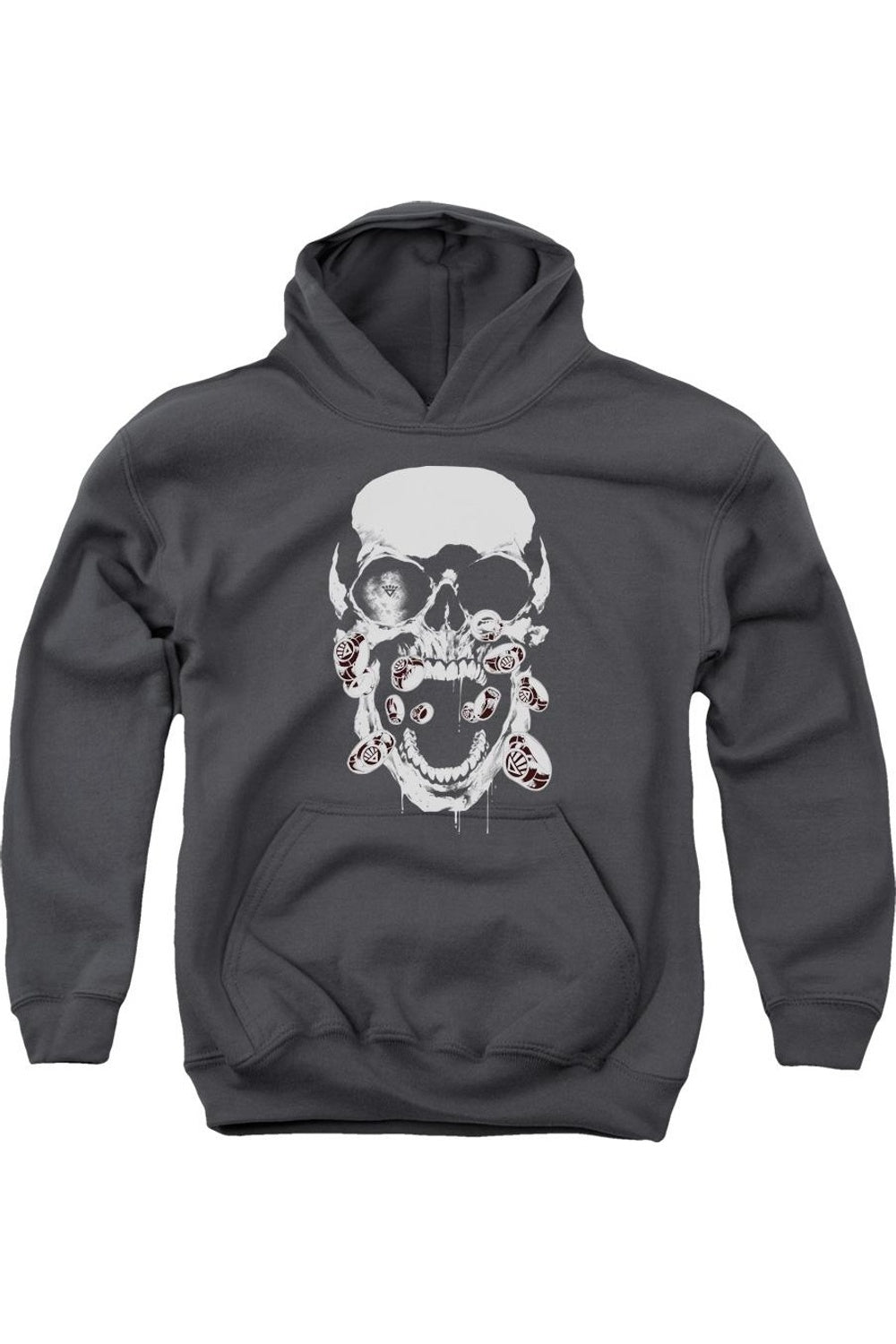 Толстовка с капюшоном Green Lantern Black Lantern Skull для молодежи Gildan
Толстовка с капюшоном Green Lantern Black Lantern Skull для молодежи Gildan