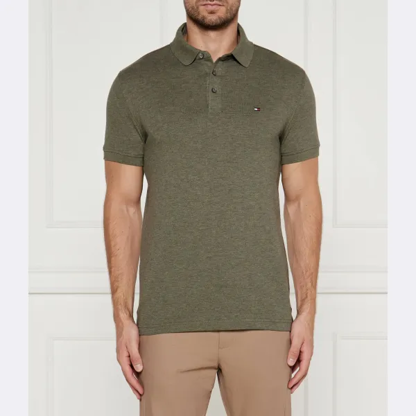 Рубашка-Поло узкого кроя 1985-го года Tommy Hilfiger, хаки
Рубашка-Поло узкого кроя 1985-го года Tommy Hilfiger, хаки