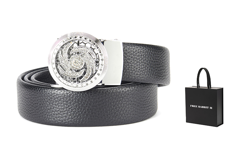 FREE RABBITⅡ Мужской кожаный ремень из коровьей кожи шириной 3.5 см, Turn good luck silver + limited yellow gift box
FREE RABBITⅡ Мужской кожаный ремень из коровьей кожи шириной 3.5 см, Turn good luck silver + limited yellow gift box