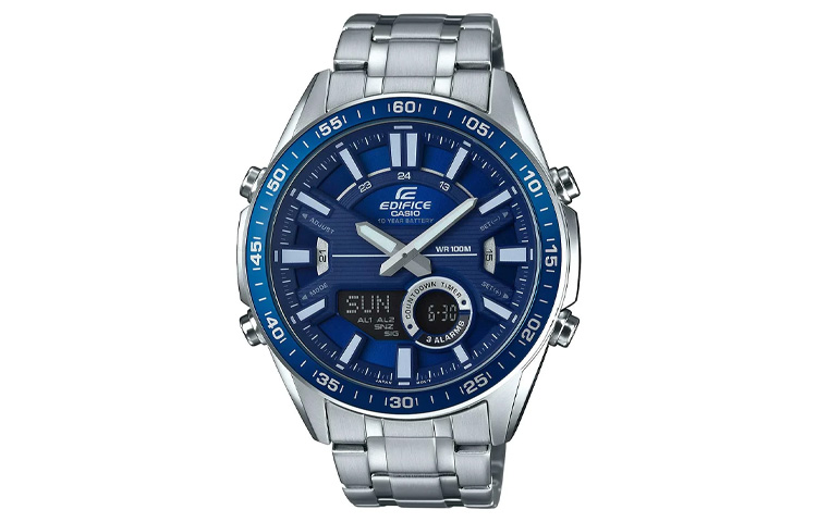 CASIO Часы Men EDIFICE Blue Watch EFV-C100D-2, Blue Dial
CASIO Часы Men EDIFICE Blue Watch EFV-C100D-2, Blue Dial