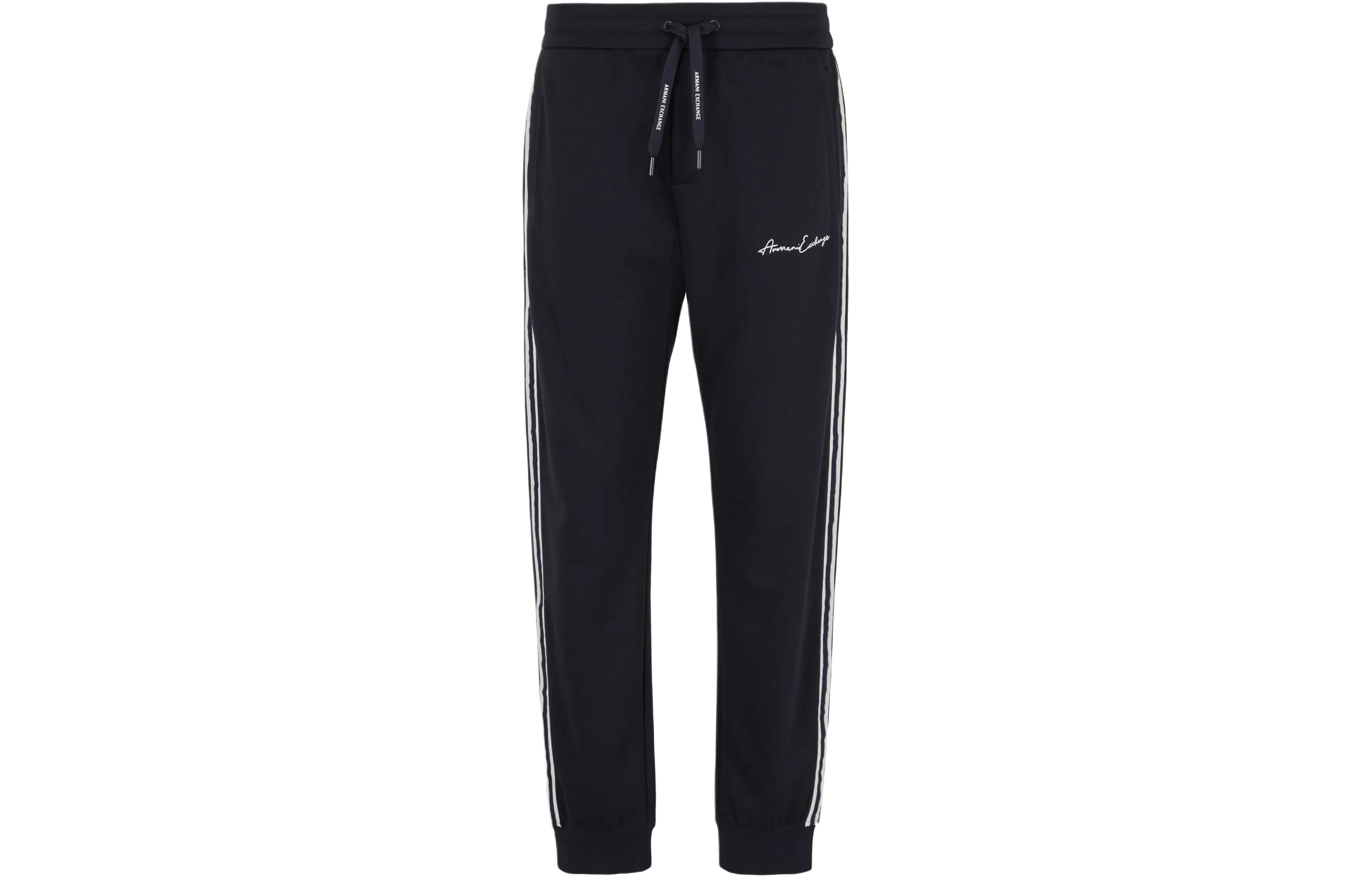 Черные спортивные брюки с вышитым логотипом ARMANI EXCHANGE
Черные спортивные брюки с вышитым логотипом ARMANI EXCHANGE