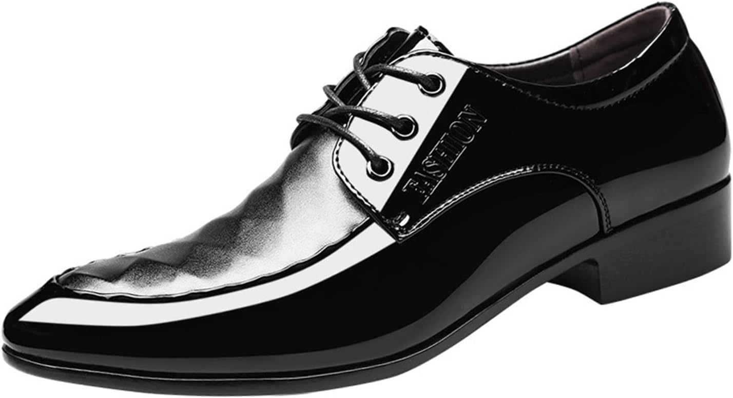 Мужские черные дерби KYOESCAI, деловые оксфорды, модные лакированные кожаные туфли на шнуровке для работы в офисе и официальных мероприятий
Мужские черные дерби KYOESCAI, деловые оксфорды, модные лакированные кожаные туфли на шнуровке для работы в офисе и официальных мероприятий