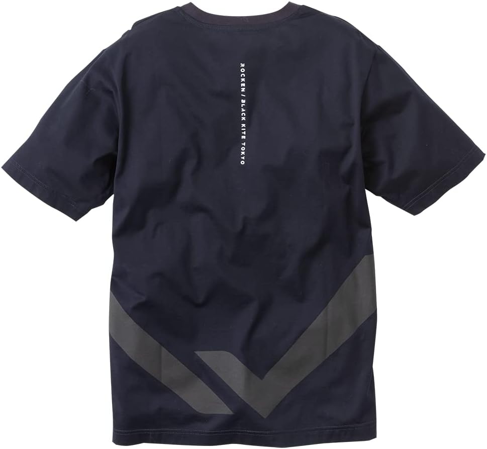 Мужская хлопковая футболка COCOS Nobuoka RKN-6987 Rocken/Black Kite Tokyo с принтом на спине Co-Cos Nobuoka, темно-синий
Мужская хлопковая футболка COCOS Nobuoka RKN-6987 Rocken/Black Kite Tokyo с принтом на спине Co-Cos Nobuoka, темно-синий