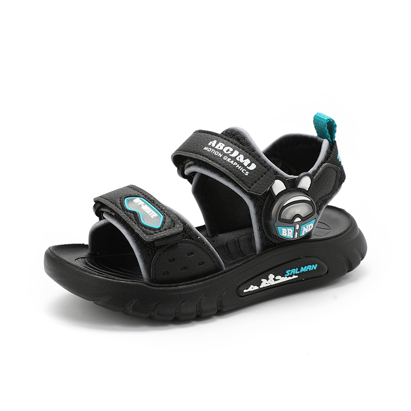 Детские сандалии KINDDOG, черный 
Детские сандалии KINDDOG, черный