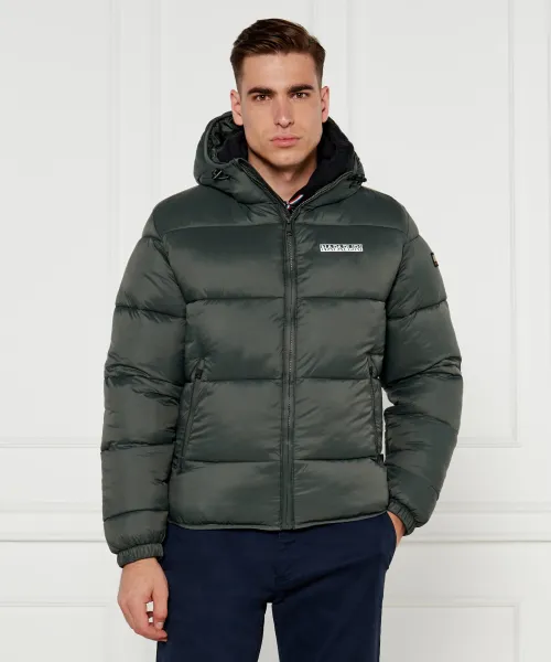 Куртка A-suomi h1 Regular fit Napapijri, зеленый 
Куртка A-suomi h1 Regular fit Napapijri, зеленый