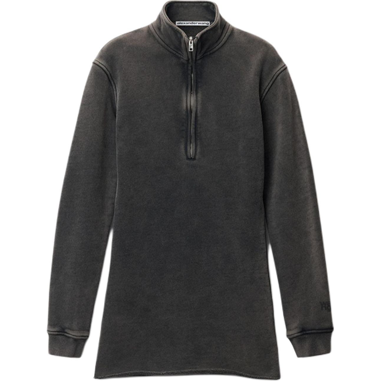 Полузастёгивающееся мини-платье Alexander Wang с эффектом вымытого контура 
Полузастёгивающееся мини-платье Alexander Wang с эффектом вымытого контура