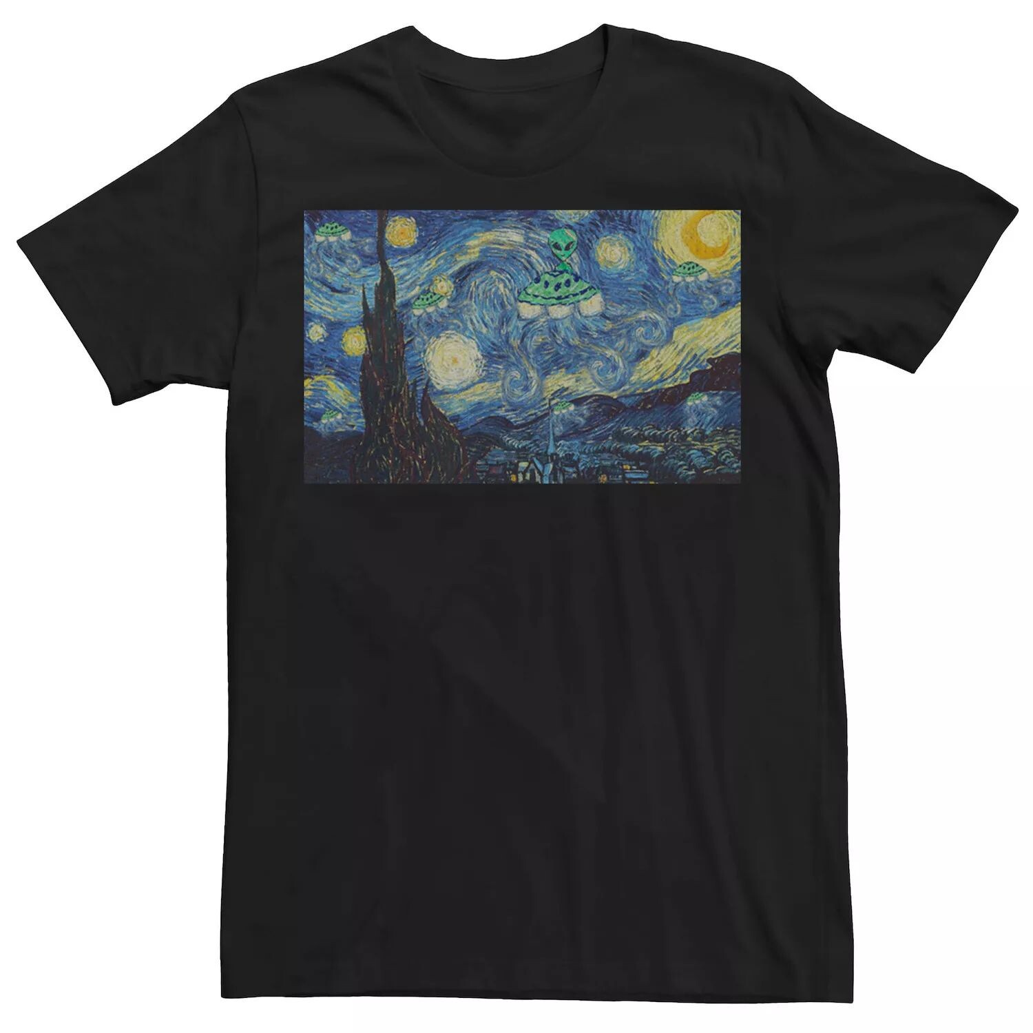 Мужская футболка Alien UFOs Starry Night Licensed Character
Мужская футболка Alien UFOs Starry Night Licensed Character